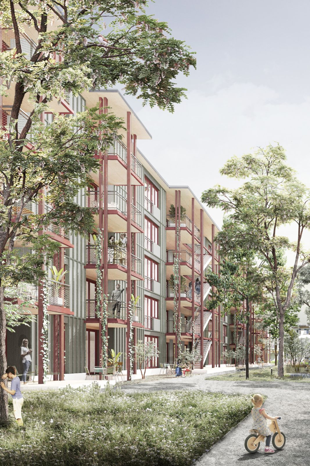 Wettbewerb Heuried, Zürich